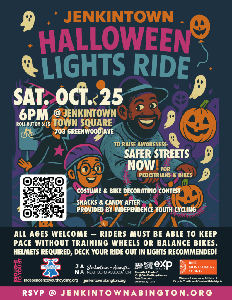 Jenkintown Halloween Lights Ride 2025